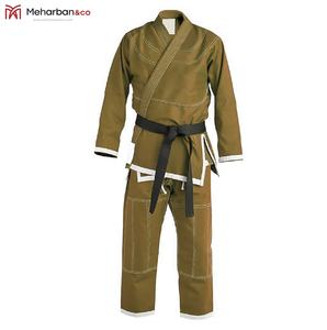 Jiu Jitsu Gi — vêtements artistiques brésiliennes pour adultes, multicolore, respirant, à séchage rapide, avec ruban blanc sur les manches et les poignets, disponible en plusieurs couleurs - Product Image 3