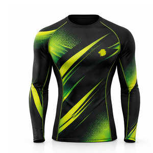 Nuevo Estilo de Camiseta Deportiva para Hombre en Venta en Línea, Camiseta Deportiva de Manga Larga con Color Personalizado de Última Tendencia - Product Image 1