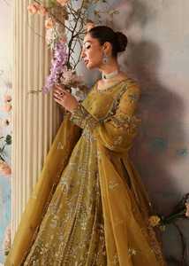 Tenue de mariage de créateur, 3 pièces, style indien et pakistanais, avec broderie et entièrement ornée de pierres, qualité supérieure, style boutique. - Product Image 5
