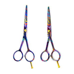 Tijeras de Peluquería Profesionales de Acero Inoxidable de Alta Calidad, Tijeras de Belleza con Mango de Acero Inoxidable de Alto Contenido de Carbono para Peluquería - Product Image 1