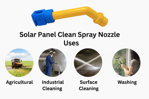 Prix de la tête de buse solaire rotative de qualité supérieure, buse d'arrosage solaire à fine brume en cuivre, ODM, meilleure buse d'arrosage solaire en cuivre - Product Image 4