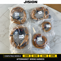 Faisceau de câblage JISION pour excavatrices 320E, 323E, 329E – Ensemble de câbles électriques de remplacement pour engins de construction
