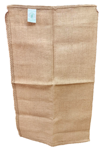 Jute <b>Sack</b> Bag Reusable Industrial Agriculture Use Natural Brown Textile Packaging 390g Custom Size Color Logo OEM - Product Image 1