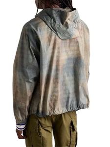 Chaqueta Cortavientos con Capucha Sublimada de Último Diseño para Hombre, con Cremallera, Logotipo Personalizado, Transpirable, para Viajes y Actividades al Aire Libre - Product Image 2