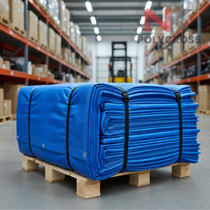 Lona Resistente de 24x18, 120 GSM, Impermeable y con Protección UV, para Techos, Carga y Aplicaciones Agrícolas, Uso en Exportación - Product Image 1