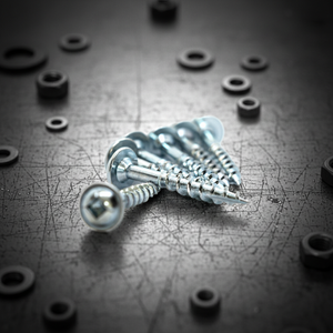 Tornillo para madera de cabeza alomada, métrico/pulgadas, autorroscante, Phillips/Pozi Drive, de acero al carbono/inoxidable, zincado/niquelado, rosca gruesa - Product Image 1