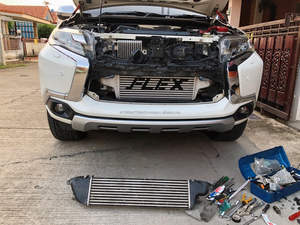 En negrita Intercooler MONOBLOCK FLEX para MITSUBISHI TRITON / PAJERO MIVEC 2.4L 181HP Diesel año 2015-presente - Product Image 6