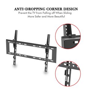 Supporto da Parete in Acciaio per TV da 32''-70'' TMW798 Vesa 100x100 con Funzione Girevole e Inclinabile e Livella a Bolla per Compatibilità Dimensionale - Product Image 5