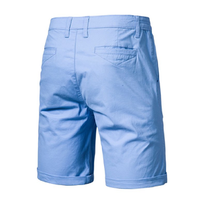 Pantalones cortos chinos para hombre, diseño personalizado, calidad premium, color sólido, pantalones cortos chinos para hombre de proveedor de Bangladesh - Product Image 2