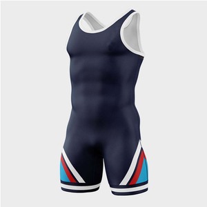 Traje de Lucha Libre Deportivo de Una Pieza, Cómodo, Sublimado, de Alta Calidad, con Logotipo Personalizado, Fabricado en Fábrica - Product Image 2