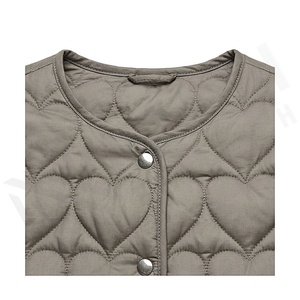 Hooded Quilted Waterproof <b>Bubble</b> Jacket Black Full Sleeve Winter Windproof Cotton Shell Knitted Fabric Polyester Filling Stand - Product Image 4