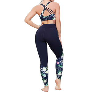 Premium Quality Latest Design Women Yoga Set Wholesale Customized Size in Different Color Women Yoga Leggings Set - Product Image 4