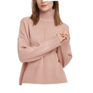 Pull surdimensionné pour femmes, broderie personnalisée, pull en tricot, streetwear d'hiver, fabricant de vêtements à marque privée - Product Image 5