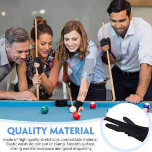 Gants de billard pour les détaillants, gants de billard haute performance, ajustement confortable, personnalisation de la marque, fabrication ODM - Product Image 5