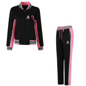 Conjunto Deportivo Informal Personalizado de la Hermandad Aka, con Cordón Ajustable, 100% Algodón, Felpa Transpirable, para Invierno, con Letras Griegas, Diseño 2 en 1, Unisex - Product Image 1