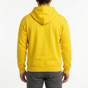 Veste à capuche zippée pour homme, en polaire premium, sur mesure, fabricant de vêtements OEM ODM - Product Image 2