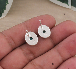 Pendientes Colgantes Vintage de Turquesa en Forma de Gota, Plata de Ley 925, Borde de Cuerda Trenzada, Estilo Bohemio Occidental, Regalo de Lujo para Compromiso - Product Image 4