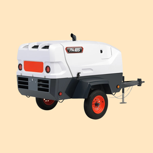 เครื่องอัดอากาศแบบสกรูโรตารี่พกพา 250 CFM 100/150 PSI สำหรับอุตสาหกรรม - Product Image 3