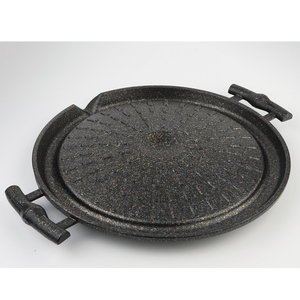 Galaxy Round 32 - Roast <b>pan</b> <b>Cast</b> Aluminum Nonstick Square and Round Cookware with Long Lasting Marble Coating - Product Image 1