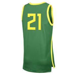 Nouveau modèle de maillot de basket-ball personnalisé avec logo imprimé, 100% polyester, OEM, taille plus, nom et numéro d'équipe personnalisés, séchage rapide, respirant - Product Image 4