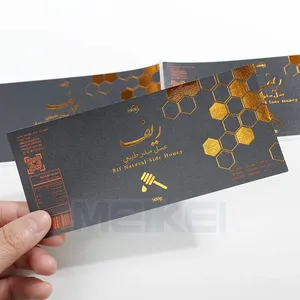 Fabricante de Etiquetas de Vino Personalizadas, Estampado en Relieve con Lámina Dorada, Impresión UV con Acabado Brillante, Etiqueta de Papel Texturizado para Vino Tinto y Champán - Product Image 6