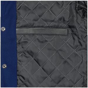 <b>Mens</b> Varsity <b>Jacket</b> Heavyweight Fleece Modern Streetwear Style Personalized Patches Available Game Day And Practice Wear - Product Image 6