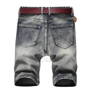 High Quality Cotton Washed <b>Stretch</b> Fashion Slim Fit Jeans <b>Shorts</b> Summer Daily Street Wear Outdoor Travel <b>Work</b> Leisure - Product Image 2