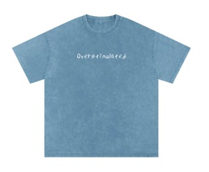 เสื้อยืดผู้ชายสไตล์วินเทจ100% สำหรับผู้ชายเสื้อยืดแอซิดแบบแอซิดผ้าคอตตอน - Product Image 2