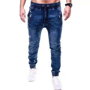 Proveedor de Marcas Internacionales - Jeans Personalizados con Parches y Costuras, Jeans Ajustados y Desgastados para Hombre - Product Image 2