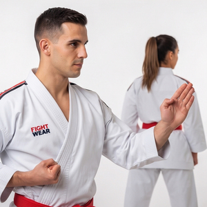 Uniforme de Karate Profesional para Entrenamiento de Artes Marciales, Traje de Karate para Combate, Uniforme de Boxeo, Traje de Karate de Algodón Grueso Unisex - Product Image 4