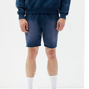 Shorts imprimés pour hommes avec cordon de serrage, taille mi-haute, style vintage, imperméables, respirants, avec logo satiné sur le devant, en polyester, longueur courte - Product Image 5