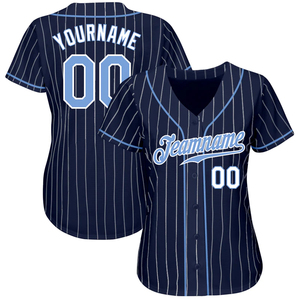Camisetas de Béisbol/Sóftbol Personalizadas Bordadas para Equipos Unisex, 100% Poliéster de Secado Rápido, Cuello en V, Manga Corta, Talla Grande - Product Image 1