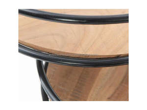 IRDROCK HOME Mesa de Centro Moderna de Madera de Mango de 3 Niveles, Soporte Duradero de Madera para Plantas de Interior y Exterior, Muebles Novedosos 2026 - Product Image 5