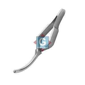 Pinzas Debakey de Acero Inoxidable para Cirugía Cardiotorácica, Instrumentos Médicos, Mandíbulas Curvas Manuales - Product Image 1