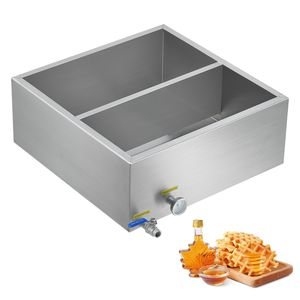 Pentola Industriale per Cottura da 23,6 Galloni, Piatto Evaporatore con 1 Valvola, 3 Serpentine, Capacità 343 Tazze da 8,8 oz, Piatto Evaporatore per Sciroppo d'Acero - Product Image 1