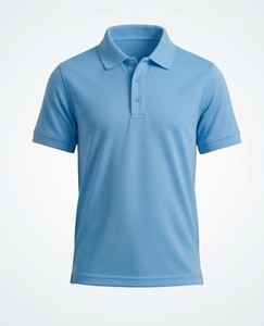 Chemises de golf personnalisées pour hommes, couleur unie, manches courtes, grande taille, tricotées, 100% coton 220g, col imprimé, décontractées, pour affaires - Product Image 5