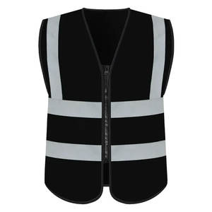 เสื้อกั๊กนิรภัยสะท้อนแสงสีเหลืองสำหรับงานก่อสร้างกลางแจ้งสำหรับวิศวกรชาย  พร้อมโลโก้สั่งทำพิเศษ - Product Image 2