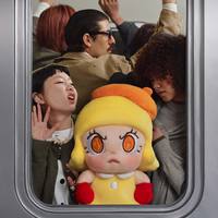 POP MART Angry Molly Angry Energy Series Pendentif en peluche Boîte aveugle Original Vinyl Art Toy and Figure Collectibles for Anime Fans