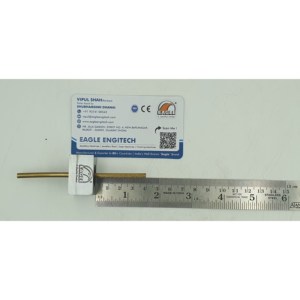 Matriz de torsión para brazaletes huecos - Matriz de torsión para tubos de metal y hierro, entrada 4.00mm, salida 3.60mm, diseño n.º T 8078 - Product Image 2