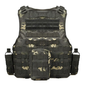 Gilet tactique camouflage personnalisé, léger, coupe-vent, pour la chasse, la randonnée, l'entraînement, pour hommes, OEM, vente en gros en plein air - Product Image 3