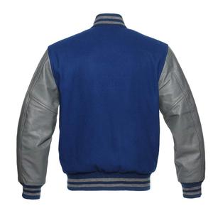 Blousons universitaires pas chers en cuir et laine de haute qualité pour hommes, vêtements de baseball d'extérieur, fournisseur OEM en gros à faible MOQ - Product Image 3