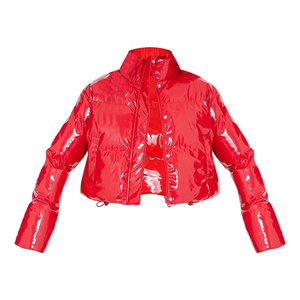 เสื้อแจ็คเก็ตครอปทรงบับเบิ้ลสำหรับผู้หญิง แบรนด์ส่วนตัว น้ำหนักเบา อุ่นสบาย สีพื้น เหมาะสำหรับเดินทางในเมือง สไตล์สตรีทแวร์ - Product Image 5