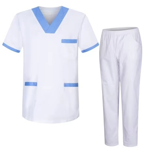 Cotton Fabric Made Nursing <b>Scrub</b> <b>Set</b> For Sale Hot Selling Lightweight Nursing <b>Scrub</b> <b>Set</b> In Different Sizes Hospital Uniform - Product Image 3