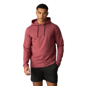 Sweat à capuche pour homme personnalisé OEM marron polaire en coton mélangé sweat à capuche pour homme pull à capuche chaud pour l'automne et l'hiver - Product Image 1