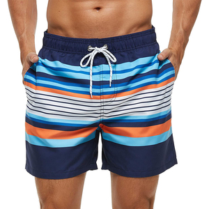 Proteja su piel de los dañinos rayos UV con nuestros pantalones cortos de playa para hombre, con alto factor de protección solar, tela duradera y diseño elegante. - Product Image 4
