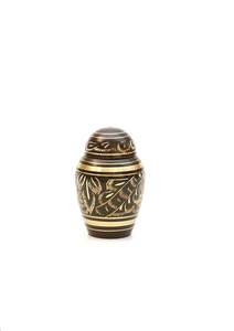 Uzair Artesanías, Urna Funeraria Pequeña de Metal para Cenizas de Mascotas y Humanos, Recuerdo Conmemorativo, Diseños Personalizables, Artículos Funerarios - Product Image 5