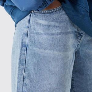 Pantalones Vaqueros de Mezclilla para Hombre, Estilo Boot Cut, Oversize, con Técnica de Lavado, Edición Premium, Moda Outdoor, ¡Gran Venta! - Product Image 5