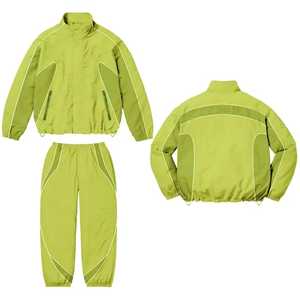 Survêtement unisexe à fermeture éclair en nylon de haute qualité pour homme Vêtements d'été personnalisés pour hommes et femmes-Collection printemps fabriquée - Product Image 2