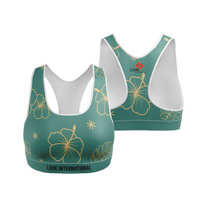 Latest 2026 Women's Racerback Sports <b>Bra</b> Custom Manufacturer Breathable <b>Stretch</b> Performance Wear Wholesale Supply Premium Wear - Product Image 6