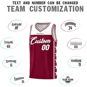 ชุดเสื้อและกางเกงบาสเก็ตบอลแบบกำหนดเอง โพลีเอสเตอร์ 100% ตัดเย็บตามสั่ง พร้อมโลโก้ทีม ชื่อ หมายเลข มหาวิทยาลัย ชมรม มหาวิทยาลัย ชุดกีฬา - Product Image 4